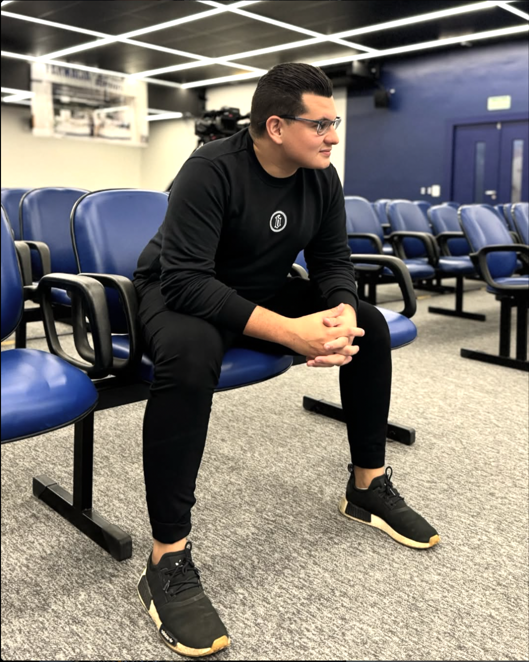 Engenheiro no estúdio